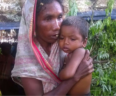 मां कह रही है बच्ची भात- भात कहते मर गयी, सरकार ने कहा, हम जांच करेंगे